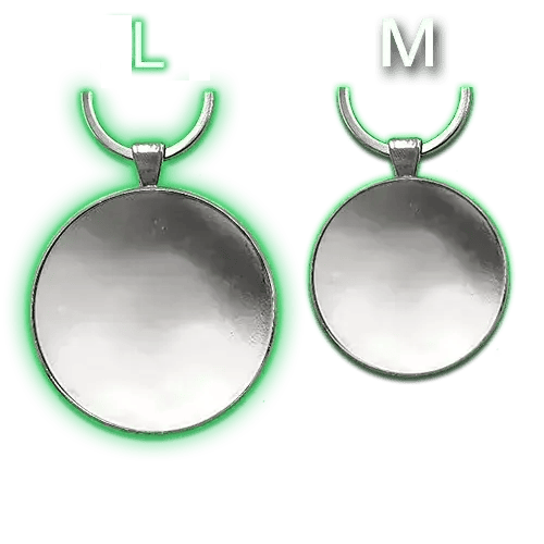 Rund nyckelring med gravyr