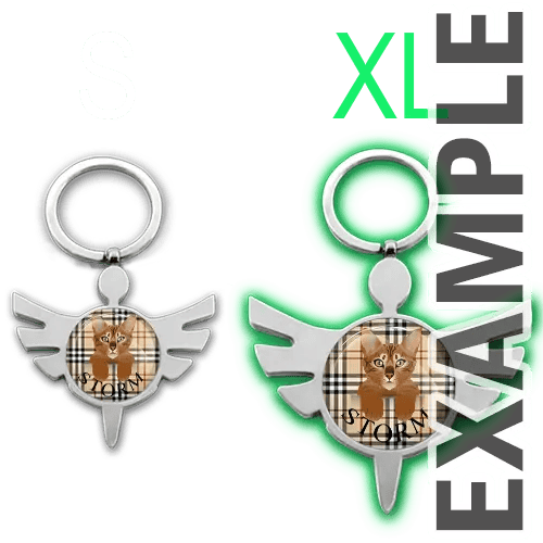 Ängel nyckelring djur