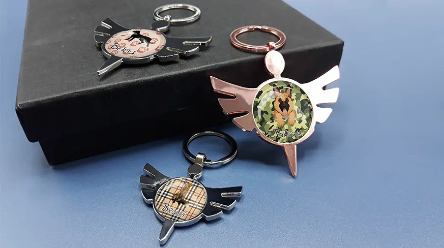 Ängel nyckelring djur