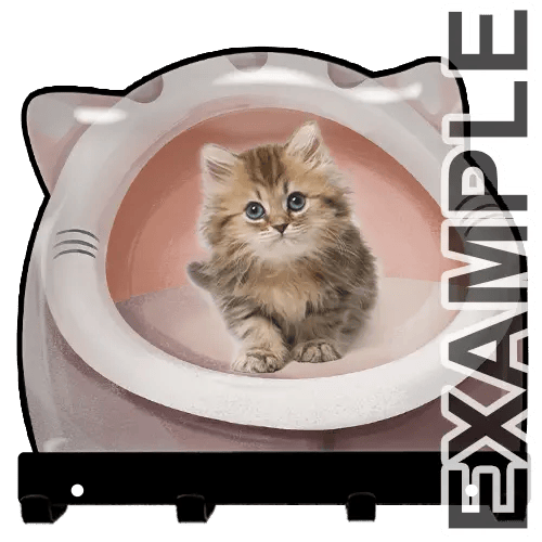 Nyckelhållare för vägg katt hund hus design