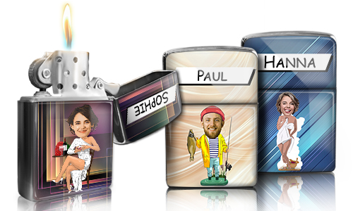 Personligt lighter - Hobby & Erhverv