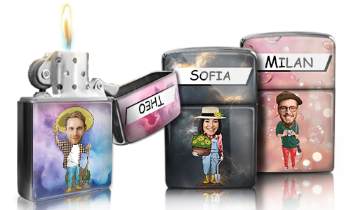 Personligt lighter - Hobby & Erhverv