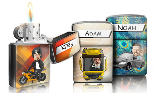 Personligt lighter - Hobby & Erhverv