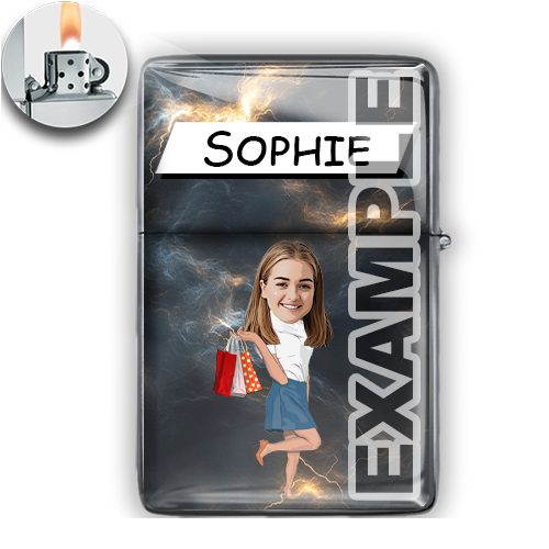 Anpassad tändare komisk hobby yrke