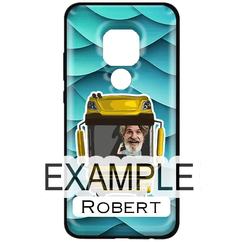 Personligt mobilskal med serietidningsmotiv från ditt yrke eller hobby