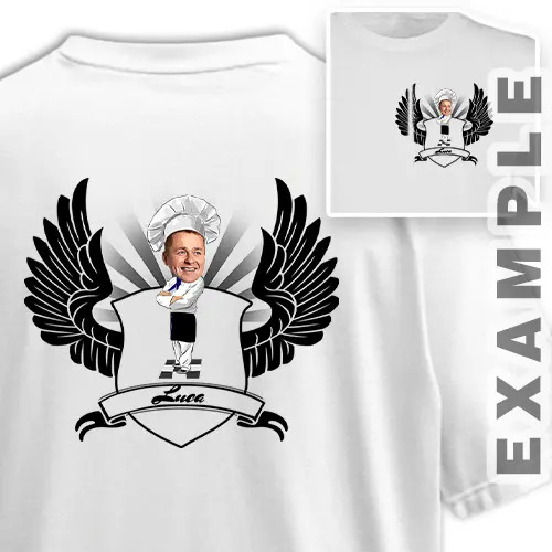 Personlig t-shirt schild design comic hobby yrke