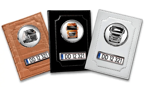 Porte-documents pour les amateurs de camions