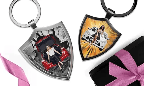 Brelok w kształcie tarczy dla siebie samej