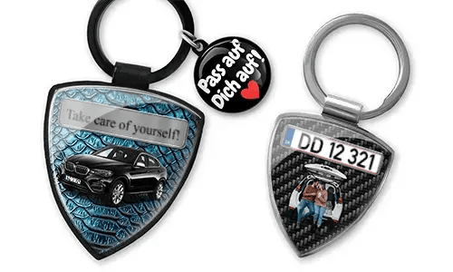 Klíčenka štít pro bratra