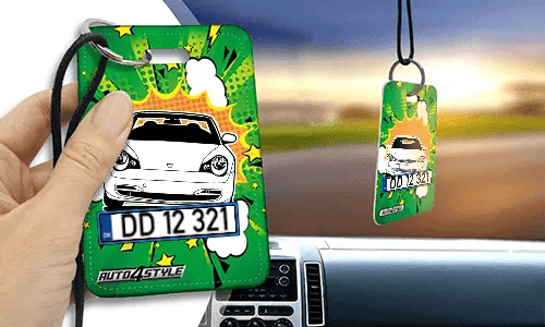 Zrcadlová dekorace Obdélníkový tisk