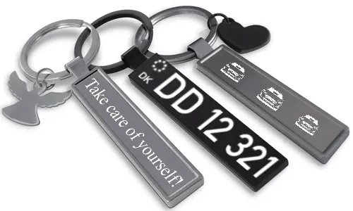 Incisione di portachiavi