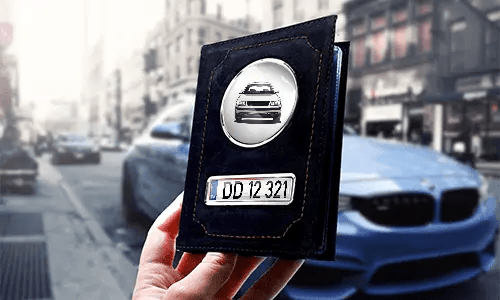 FAHRZEUGSCHEIN HÜLLE WEISS