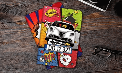 auto hülle Comic 3 in einer Tasche auto schutzhülle innen