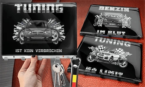 schlüsselbrett design Chrom Lackiert in der Hand designer schlüsselbrett