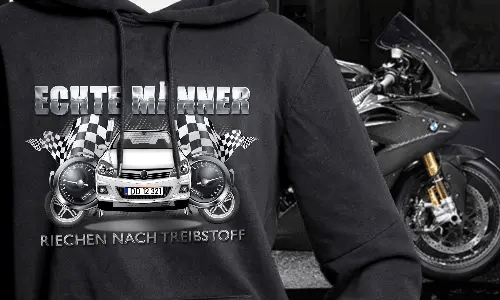 tuning pullover Schwarz 