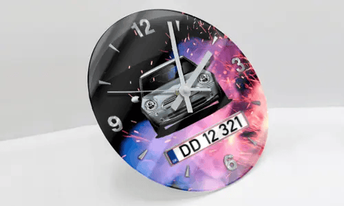 wanduhr mit foto auf mit dem Audifoto wanduhr foto