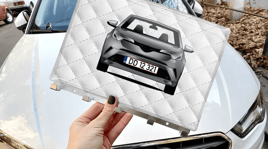 Keyholder-wall Quadrangular Epoxy