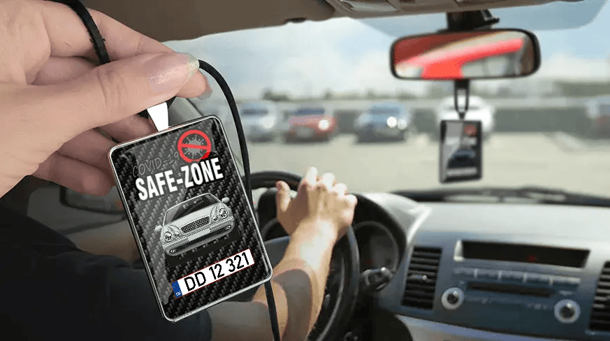 Safe - Zone Autospiegelanhänger